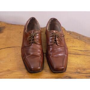 Florsheim mens 12D Medfield Plain Toe Oxford Alverson Brown Leather